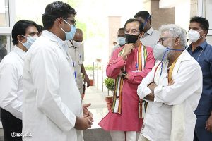 Ttd Chairman Inspection of Sri Venkateswara Aravind Eye Hospital7