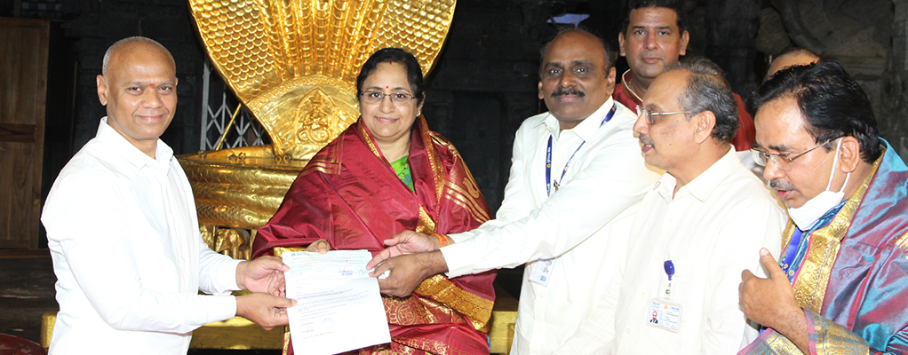 Donation of 20 Laksh Svbc Trust 2WEB