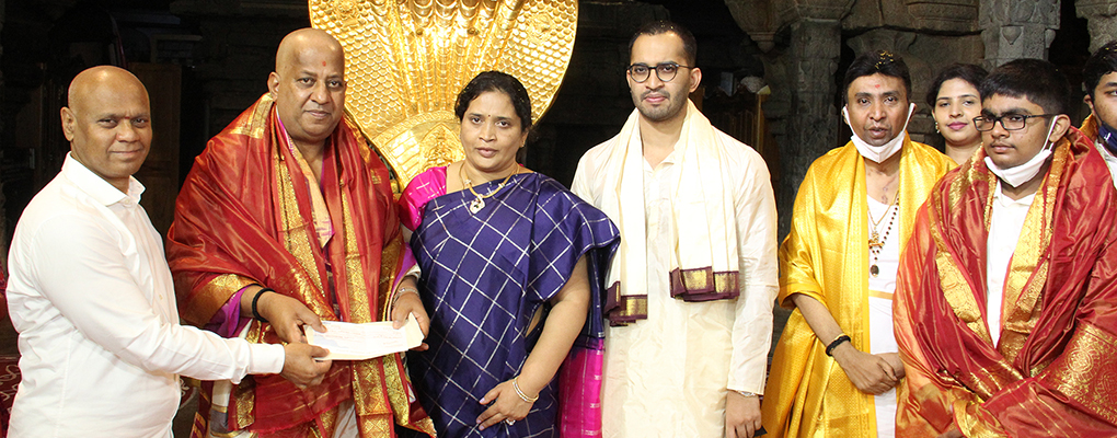 DONATION OF TEN LAKHS SVBC TRUST1WEB