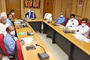 EO MEETING WITH YSR HORTICULTURE VC