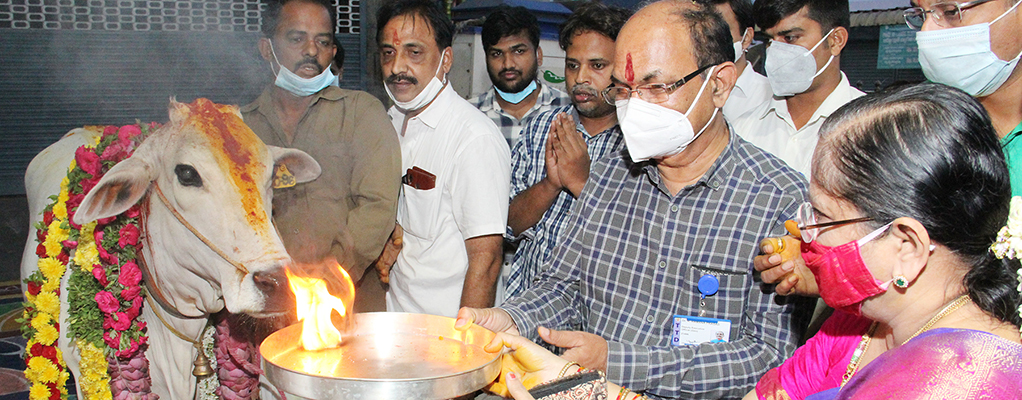 GO POOJA IN SRI PATWEB