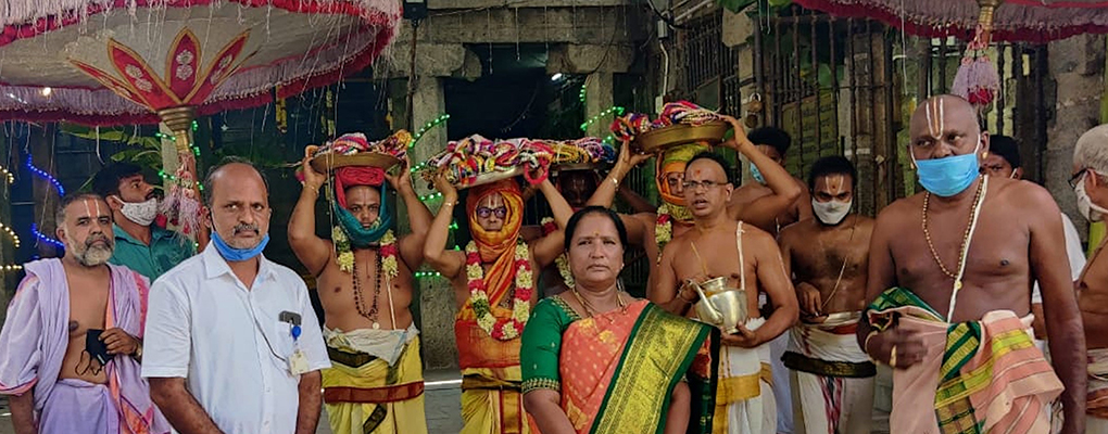 PAVITROTSAVAMS HELD AT NARAYANAVANAM