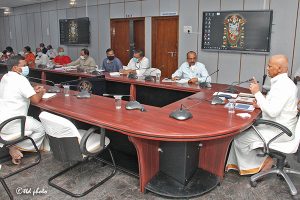 Addl Eo Meeting of Disaster Management Plan In Ttd 2