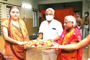 Chairman Ttd Visit to Sri Kanchi Matam