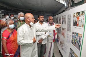EO TTD VISIT TO EXIBITION STALL IN SHAMSHABAD2