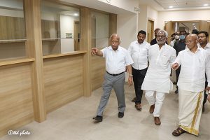 TTD CHAIRMAN INSPECTS CANCER HOSPITALS