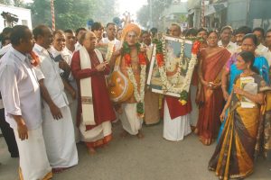 procession of Thyagaraja Portrait
