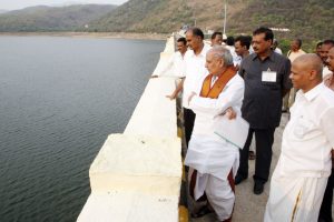 inspection of kalyani dam1