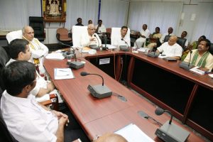 Specified Authority members meeting with HODs of TTD