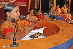 Addressing by Dr.Vengamma SVIMS Director