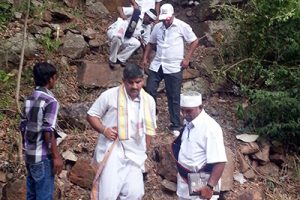 inspection of seshachala forest by eo ttd