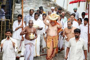 procession of vajra kavacham