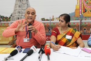 Project Officer of Sri Venkateswara Higher Vedic Studies Dr A Vibhishana Sharma