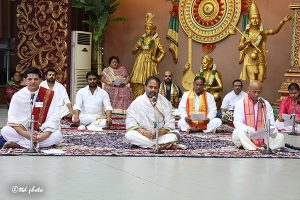Sundaraknda Pathanam at Nadaneerajana Mandapam in Tirumala2