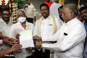 DONATION OF FIVE LAKHS TO TTD BIRRD HOSPITAL1