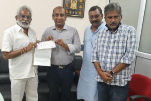 DONATION OF RS 10 LAKHS