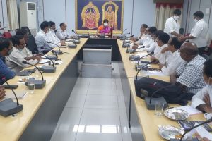 JEO REVIEW WITH ENDOWMENTS OFFICIALS OF AP