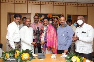 Felicitation of AVSO Gangaraju 1