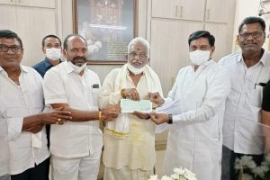 DONATION OF RS 50 LAKHS