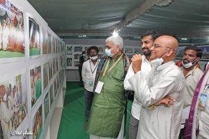 EO TTD VISIT TO EXIBITION STALL IN SHAMSHABAD3