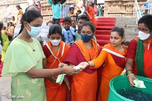 SUPPLY OF BUTTER MILK TO DEVOTEES
