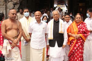 AP Governor Darshan in Srivari Temple 4