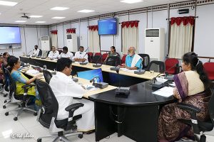 JEO MADAM MEETING WITH COLLEGE AND COLLEGE PRINCIPALS