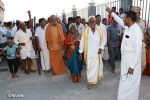 ttd chairman visit to vakulamatha temple