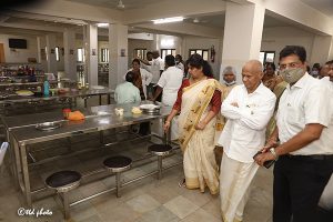 EO INSPECTING SVIMS STUDENTS CANTEEN