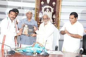 TTD BOARD CHIEF RELEASES THE HINDU COFFEE TABLE BOOK ON TTD