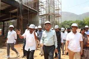 AP CS VISIT TO UNDER CONSTRUCTION SITE OF SP PAEDIATRIC SUPER SPECIALITY HOSPITAL2