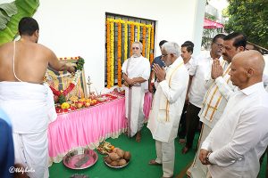 INAUGURATION OF FUNCTION HALL FOR TTD EMPLOYEES1