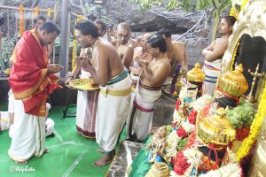 Celebration of Hanumantha Jayanthi at Akasa Ganga Tml2