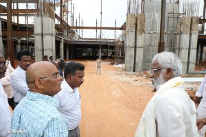 CHAIRMAN INSPECTION OF NEW PEADIATRIC HOSPITAL CONSTRUCTION WORK1