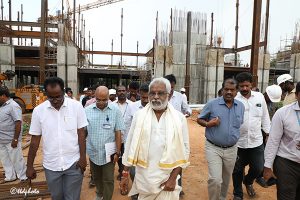 CHAIRMAN INSPECTION OF NEW PEADIATRIC HOSPITAL CONSTRUCTION WORK2