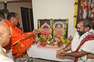 TTD CHAIRMAN PERFORMS PUJA AT HIS NEW OFFICE