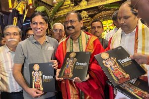 TTD CHAIRMAN LAUNCHES BOOK