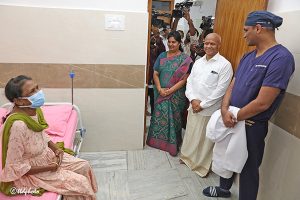 EO TTD INTERACTING WITH HEART TRANSPLANT PATIENT
