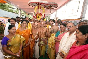 procession of utsava murthies