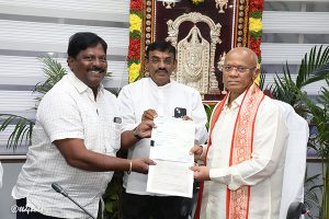 DONATION OF RS 40 LAKHS