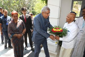 EO TTD RECEIVING VICE PRESIDENT OF INDIA