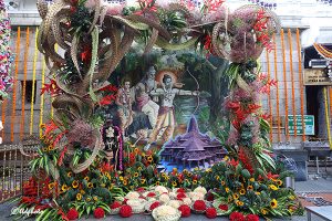 UGADI FLOWER DECORATIONS INSIDE SRIVARI TEMPLE4