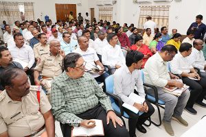 JEO TPT DISITRICT AND SP & COLLECTOR MEETING VONTIMITTA