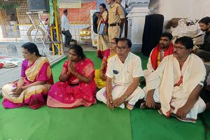 ANKURARPANAM HELD FOR ASHTAANDHANA MAHA SAMROKSHANAM AT DEVUNI KADAPA TEMPLE1 ANKURARPANAM HELD FOR ASHTAANDHANA MAHA SAMROKSHANAM AT DEVUNI KADAPA TEMPLE1