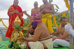 ASHTABANDHANA MAHA SAMPROKSHANAM HELD AT DEVUNI KADAPA TEMPLE2 ASHTABANDHANA MAHA SAMPROKSHANAM HELD AT DEVUNI KADAPA TEMPLE2