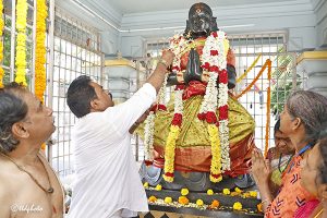 GARLANDING OF SRI VENGAMAMABA 04 GARLANDING OF SRI VENGAMAMABA 04