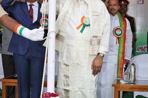 INDEPENDENCE DAY CELEBRATIONS IN TTD ADM BLDG2 INDEPENDENCE DAY CELEBRATIONS IN TTD ADM BLDG2