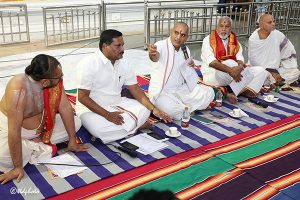 JEO TPT REVIEW ON VARALAKSHMI VRATHAM ARRANGEMENTS IN TIRUCHANOOR1 JEO TPT REVIEW ON VARALAKSHMI VRATHAM ARRANGEMENTS IN TIRUCHANOOR1