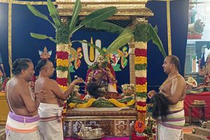 KALASA SNAPANAM AT DEVUNI KADAPA TEMPLE1 KALASA SNAPANAM AT DEVUNI KADAPA TEMPLE1