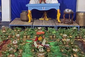 KALASA SNAPANAM AT DEVUNI KADAPA TEMPLE2 KALASA SNAPANAM AT DEVUNI KADAPA TEMPLE2